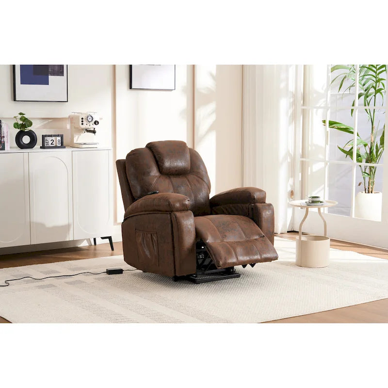 Power Lift Recliner Chair with Massage and Heat