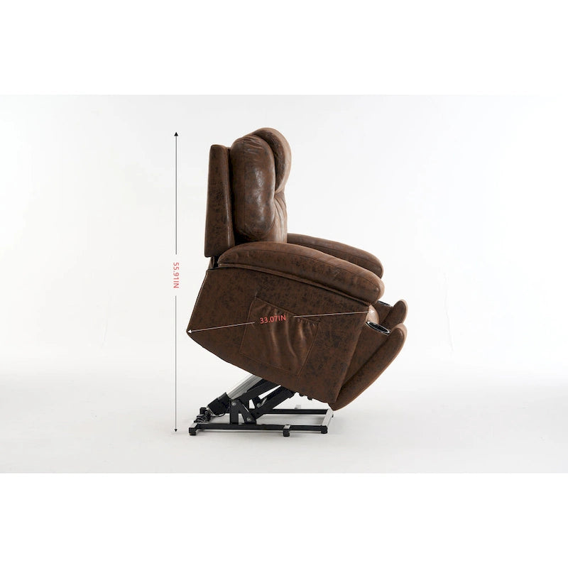 Power Lift Recliner Chair with Massage and Heat