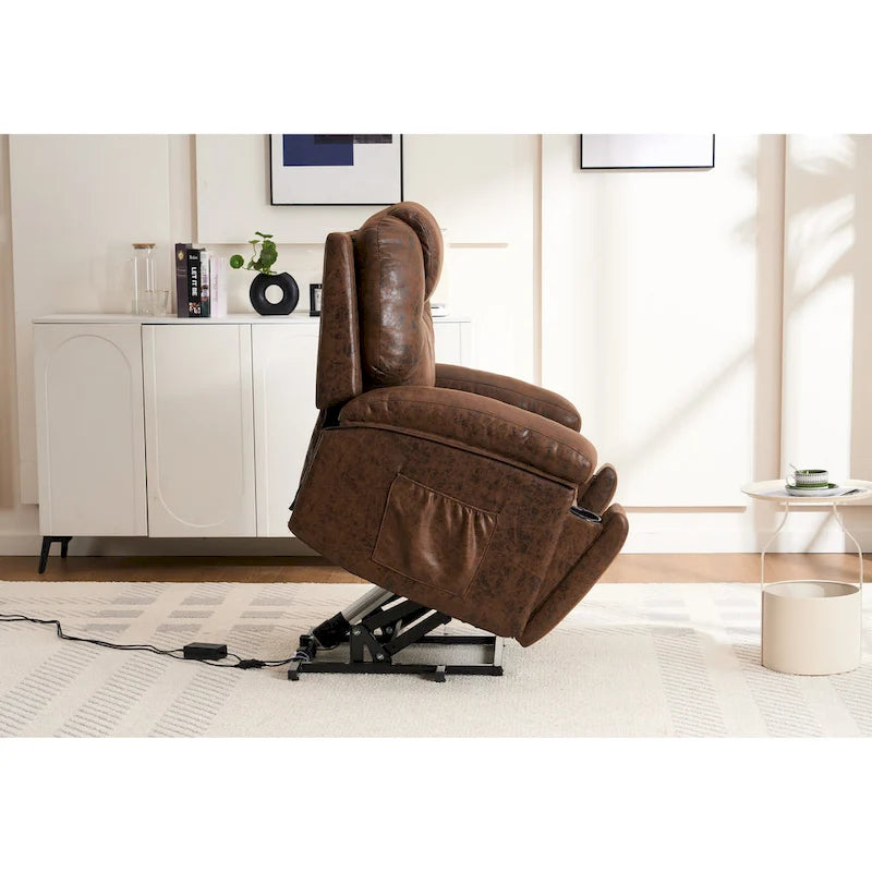 Power Lift Recliner Chair with Massage and Heat