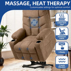 Power Lift Recliner with Massage and Heating