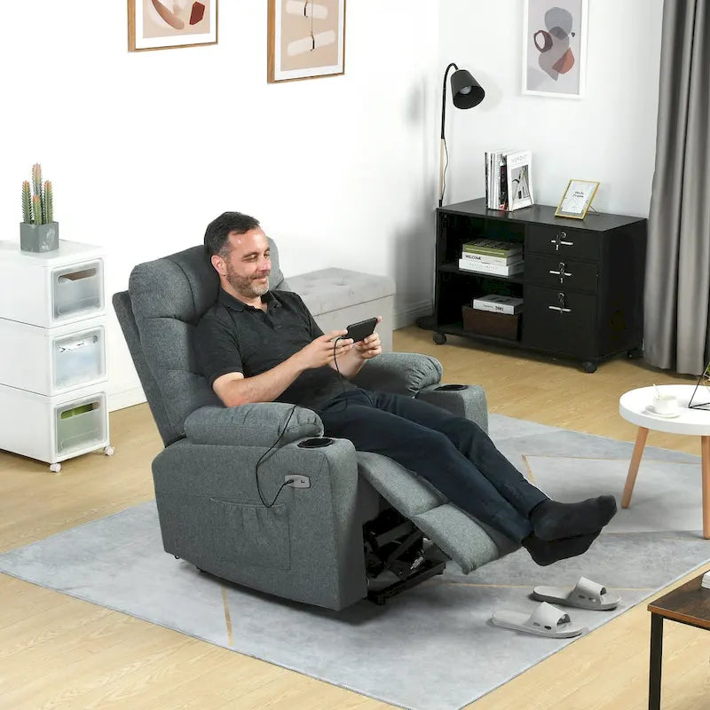 Power Lift Recliner with Massage and Heating