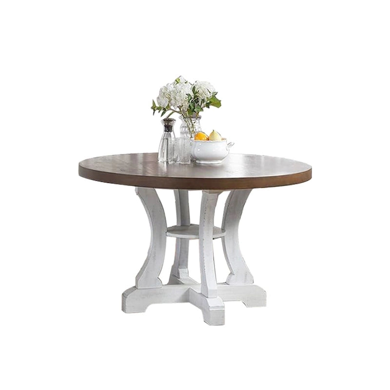 Round Pedestal Dining Table