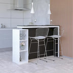Wire Frame Counter Stool with Cushion Seat