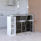 Wire Frame Counter Stool with Cushion Seat