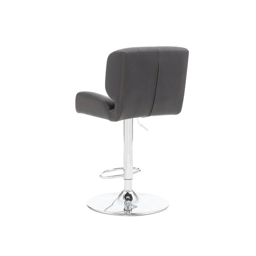 Tabouret de bar réglable en similicuir