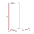 Lisboa Armoire with Double Doors, 2 Drawers and Hanging Rod