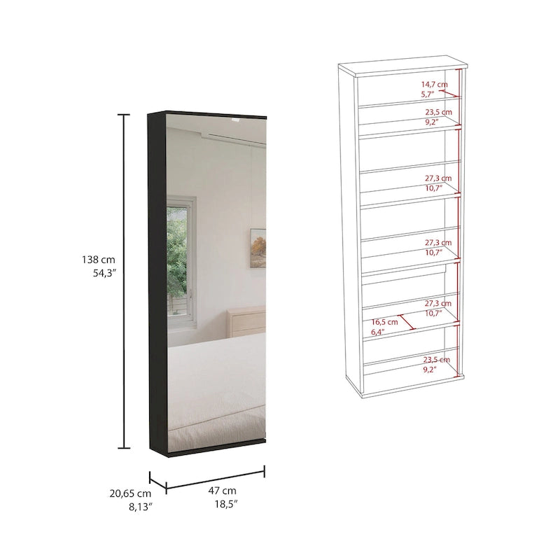 Lisboa Armoire with Double Doors, 2 Drawers and Hanging Rod
