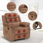 Recliner Chair with Massage and Heat