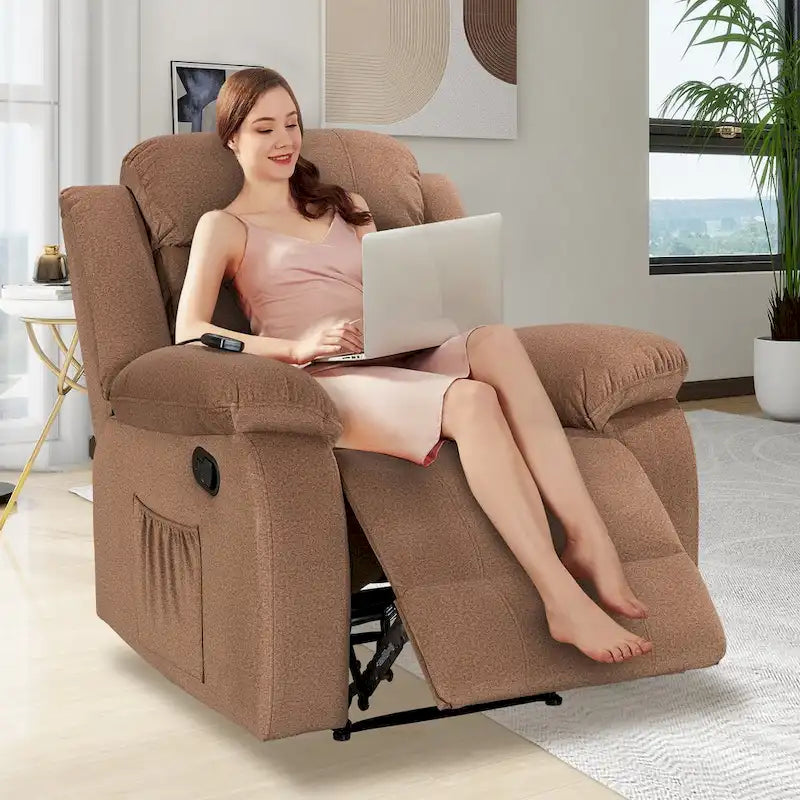Recliner Chair with Massage and Heat