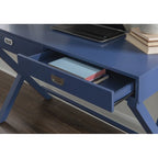 X-Frame Writing Desk with Drawers