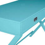 X-Frame Writing Desk with Drawers