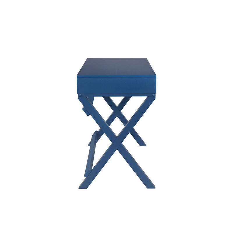 X-Frame Writing Desk with Drawers
