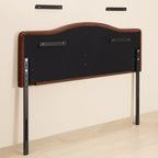 Queen Size Button-Tufted Upholstered Headboard, Height Adjustable, Premium Padded Fabric