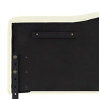 Queen Size Button-Tufted Upholstered Headboard, Height Adjustable, Premium Padded Fabric