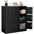 9-Door Metal Storage Locker Cabinet