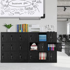 9-Door Metal Storage Locker Cabinet