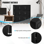 9-Door Metal Storage Locker Cabinet