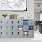 9-Door Metal Storage Locker Cabinet
