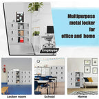 9-Door Metal Storage Locker Cabinet