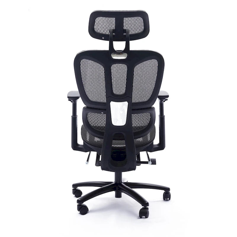 Ergonomic High-Back Mesh Office Chair with Adjustable Headrest and Armrests