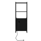 Nightstand with Charging Station and Night Light