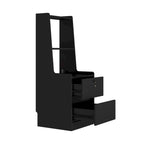 Nightstand with Charging Station and Night Light