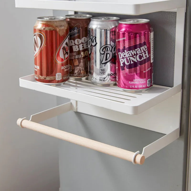 Magnetic Fridge Organizer Shelves