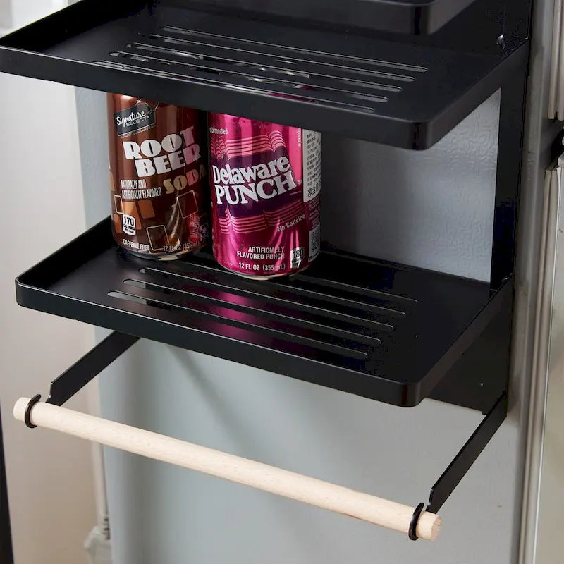 Magnetic Fridge Organizer Shelves