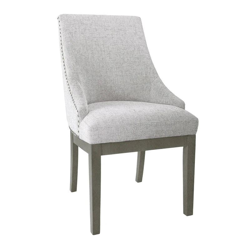 Upholstered Barrel Accent Chair