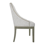 Upholstered Barrel Accent Chair