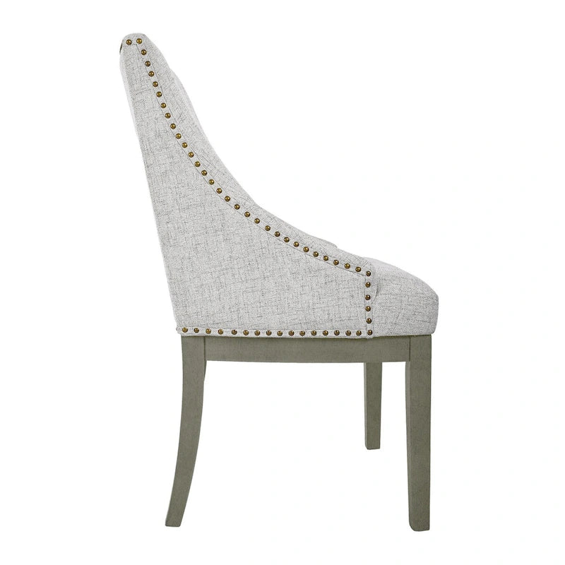 Upholstered Barrel Accent Chair