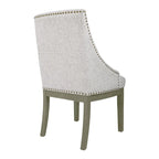 Upholstered Barrel Accent Chair