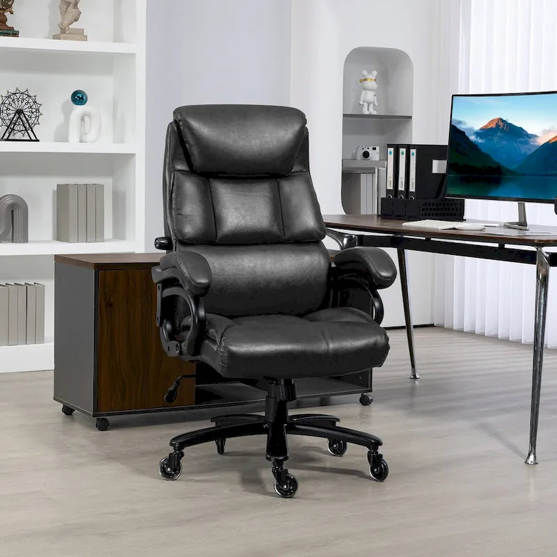 400 lbs Big and Tall Executive Office Chair with Adjustable Height