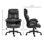 400 lbs Big and Tall Executive Office Chair with Adjustable Height